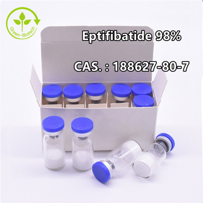 Cas 188627-80-7 98% Serbuk Eptifibatide 10mg/Botol 1g/Botol 10 Botol/Kotak