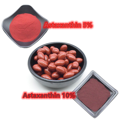 Food Grade Natural Haematococcus Pluvialis Ekstrak Bubuk Astaxanthin Murni