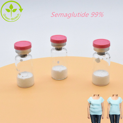 Kualitas Tinggi Injeksi Kebersihan 98% Putih  Semaglutide