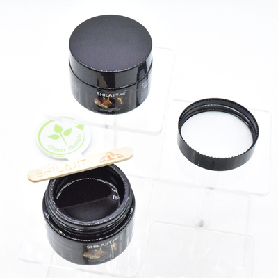 Shilajit organik resin Himalaya murni Shilajit suplemen asam fulvic Cairan 50%