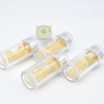 Tanaman Rami Diekstraksi CBD Isolate Wax 80% 95% Untuk Mengoleskan Merokok