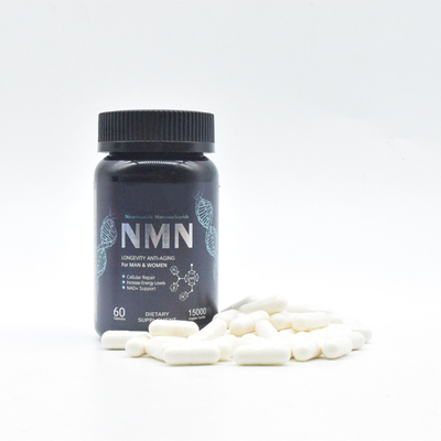 1000mg 1500mg Kapsul NMN Suplemen Label Pribadi Kosher GMP