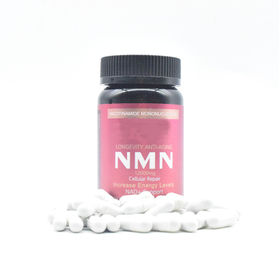 1000mg 1500mg Kapsul NMN Suplemen Label Pribadi Kosher GMP