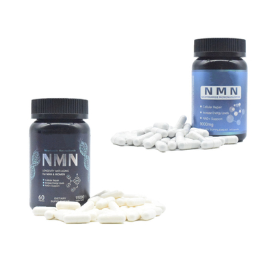 Suplemen Kapsul NMN 500mg Senyawa Alami Label Pribadi OEM ODM