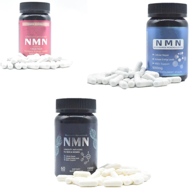 Suplemen Kapsul NMN 500mg Senyawa Alami Label Pribadi OEM ODM