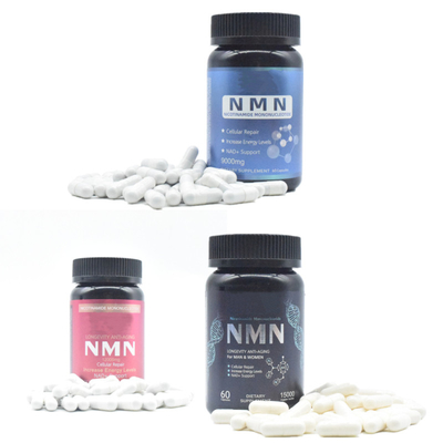 Nicotinamide Mononucleotide NMN 1000mg Kapsul 500mg 1200mg 1500mg