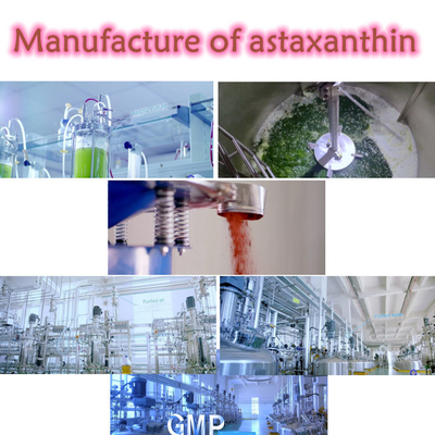 CAS 7542-45-2 1% - 10% Serbuk Astaxanthin Untuk Perawatan Sehat