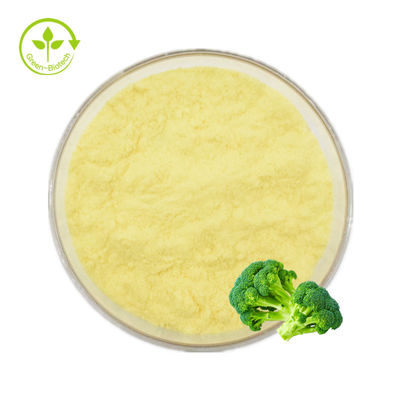 Pasokan Sulforaphane 1% 2% 10% Bubuk SFN Ekstrak Biji Brokoli Suplemen Sulforaphane