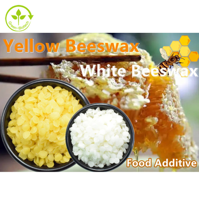 100% Butiran Lilin Lebah Putih / Kuning Murni Untuk Kosmetik / Industri / Makanan