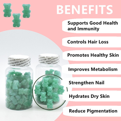 Healthy Care Product Gummies Bear Suplemen Vitamin Biotin Untuk Pertumbuhan Rambut