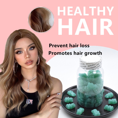 Healthy Care Product Gummies Bear Suplemen Vitamin Biotin Untuk Pertumbuhan Rambut