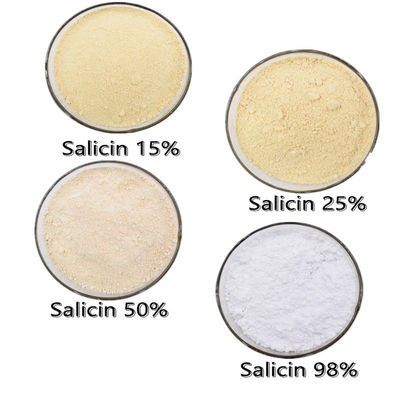 Kelas Kosmetik Murni Salicin White Willow Bark Ekstrak Salicin Powder 98%