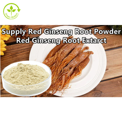 Food Grade Alami Bubuk Ginseng Merah Korea Bubuk Ekstrak Akar Ginseng Merah