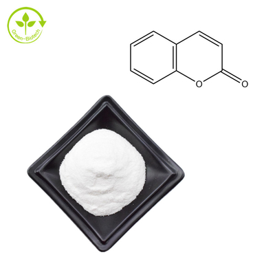CAS 91-64-5 Tumbuhan Alami Mengekstrak 99% Bubuk Kumarin Untuk Minuman Makanan