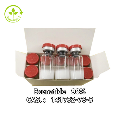10mg/Botol 1g/Botol 10 Botol/Kotak 98% Exenatide Powder Cas 141732-76-5