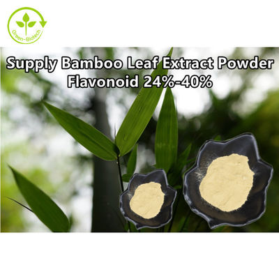 Ekstrak Daun Bambu Organik Bubuk Flavonoid 40%