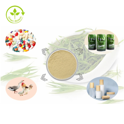 Flavonoid 24% Bubuk 100% Ekstrak Daun Bambu Tumbuhan Alami
