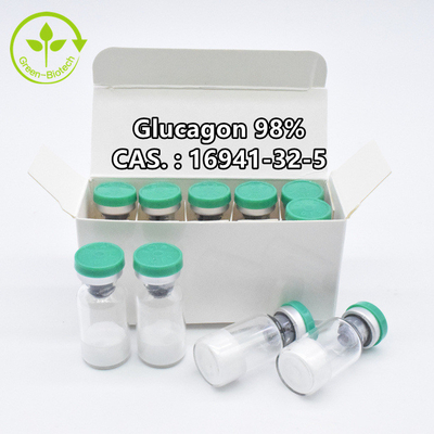 Kemurnian Tinggi 98% Bubuk Glukagon Cas 16941-32-5