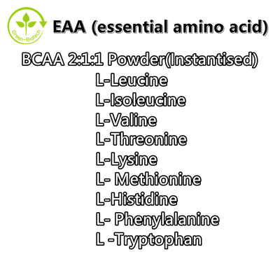 Fitness Natural Plant Extracts Suplemen Bubuk Asam Amino Esensial EAA