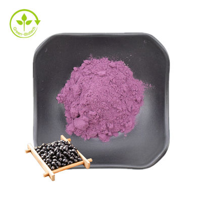Organik 25% Bubuk Antosianin Bubuk Ekstrak Kulit Kacang Hitam Alami