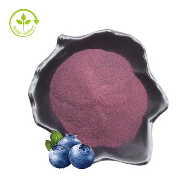 100% Bubuk Buah Blueberry Organik Alami Ekstrak Blueberry Beku Bubuk Blueberry Kering