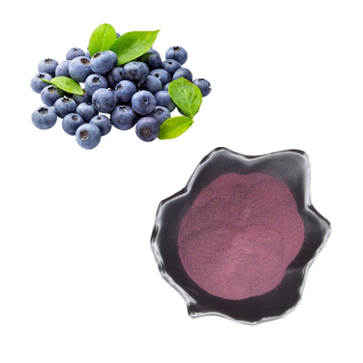 100% Konsentrat Murni Beku Buah Kering Bubuk Jus Blueberry Segar Ekstrak Blueberry Bubuk Blueberry Massal