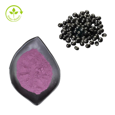 Alami 25% Anthocyanidins Powder Kulit Kacang Hitam Kulit Ekstrak Hull