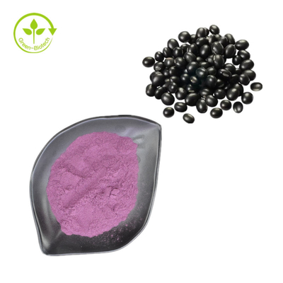 Natural 25% Anthocyanins Powder Black Bean Skin Peel Hull Extract