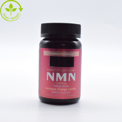 OEM Disesuaikan Private Label NMN Powder Food Grade 99% NMN Kapsul Suplemen