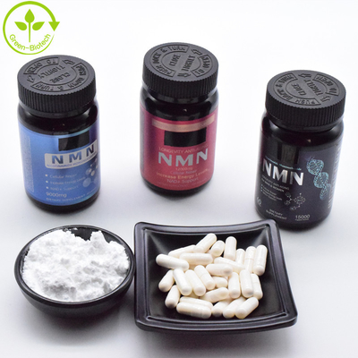 Nikotinamide Mononucleotide Antioksidan Perawatan Kesehatan Suplemen Kapsul NMN Powder
