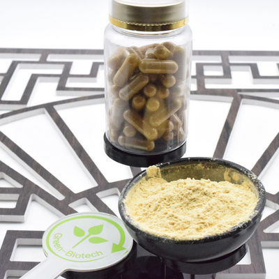 OEM Custom GMP Herbal Korea Merah Ginseng Akar Ekstrak Kapsul Emas