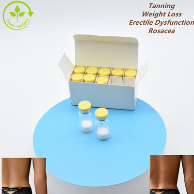 990, 9% Melanotan-II Peptida Bangunan Tubuh Bubuk Lyophilized 10mg/ Vial