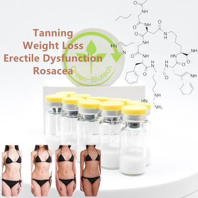 Persediaan Peptida Kosmetik Melanotan II Untuk Merah Putih Kulit Dan Kehilangan Berat Badan
