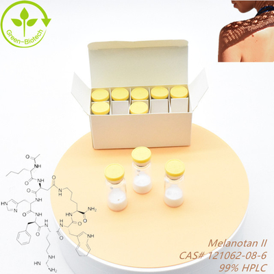 990,9% Melanotan II Berkualitas Tinggi Melanotan II Untuk Memanaskan Semprotan Hidung Memanaskan Kulit