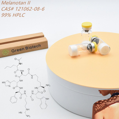 CAS 121062-08-6 Melanotan II Peptida Bulk 10mg 20mg Untuk Binaraga