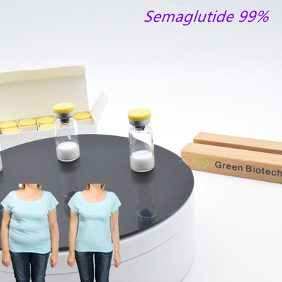 Grosir Kemurnian Tinggi 98% Hormon Pertumbuhan Bulk  Semaglutide 10mg