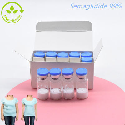 CAS 910463-68-2 Semaglutide Untuk Kehilangan Berat Badan 10mg/Vails In Stock