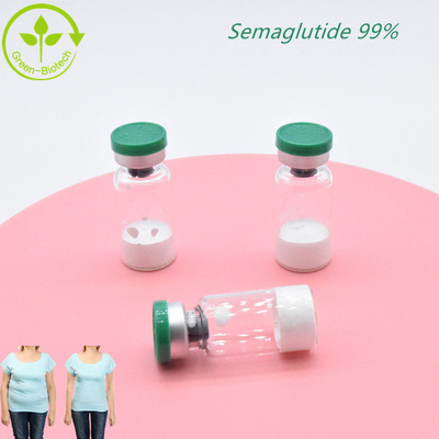 Jual Hot Kemurnian Tinggi 98% Peptida Penurunan Berat Badan Putih  Semaglutide