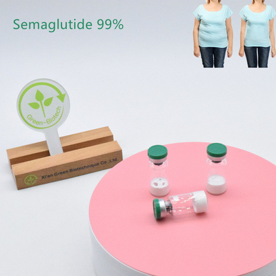 Harga Terendah Kemurnian Tinggi 98% Putih  Semaglutide Untuk Penurunan Berat Badan