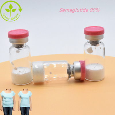 Harga Terendah Kemurnian Tinggi 98% Putih  Semaglutide 5mg 10mg