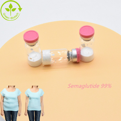 Harga Terendah Murni Putih  Semaglutide Asetat Garam Bubuk 98%