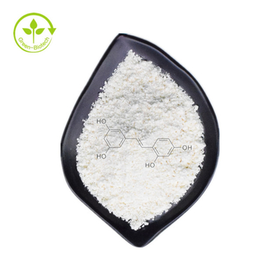 Massal Putih CAS 501-36-0 Anti Penuaan 99% Trans Resveratrol Bubuk Resveratrol