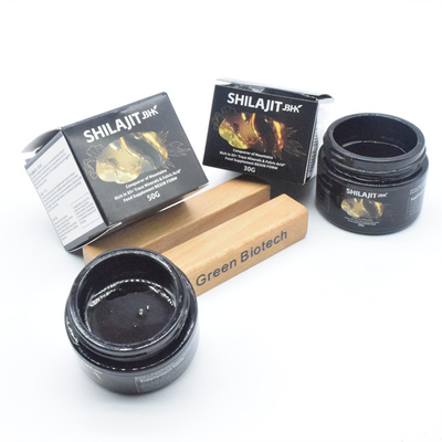 Persediaan Ekstrak Herbal Alami Organik Murni Shilajit Organik Himalaya