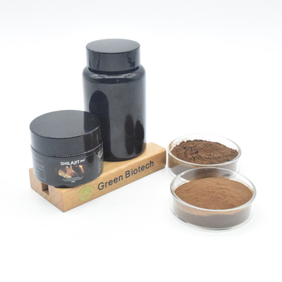 Pasokan Ekstrak Shilajit Murni Bubuk Asam Fulvik 30% 50% Harga Pasar