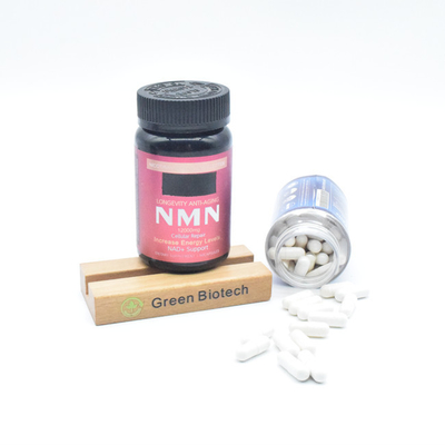Suplemen Kesehatan Label Pribadi NMN Nikotinamide Mononucleotide Powder Kapsul