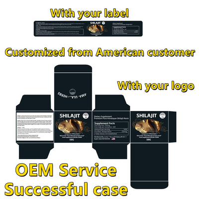 OEM Grosir Organik Murni Ekstrak Shilajit Alam Himalaya Shilajit Resin Asam Fulvic