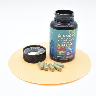 Kapsul Seamoss Organik Murni Label Pribadi Kapsul Sea Moss