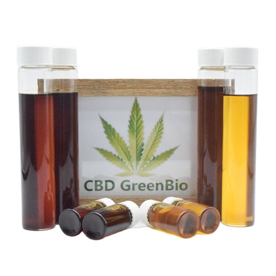 10ml 20ml 30ml CBD Tincture Oil Pain Melepaskan Minyak Distilat CBD