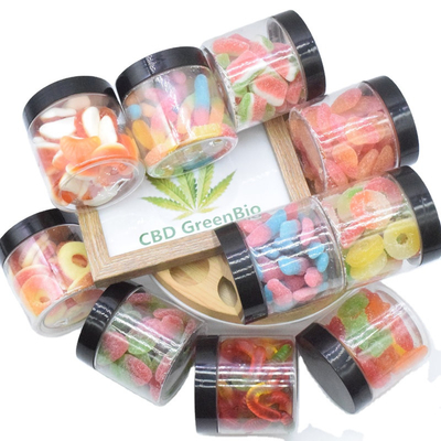 Cacing Gummy CBD Kelas Premium Membantu Pemulihan Lebih Cepat Cincin Gummy Omega 3 CBD