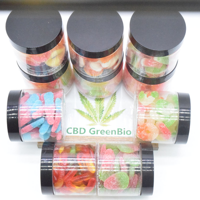 Ekstrak Rami GMP CBD Bear Gummy Mood Meningkatkan Vitamin E Vitamin B